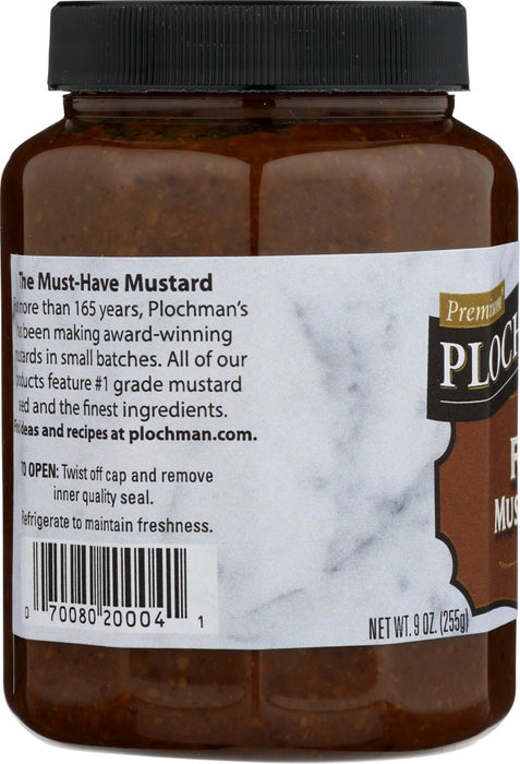 PLOCHMANS: Mustard Fig, 9 oz