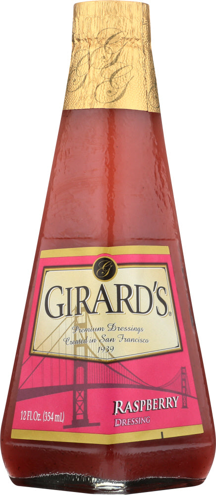 GIRARDS: Raspberry Dressing, 12 oz - No Brand For Less 