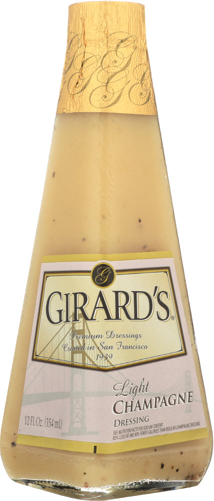 GIRARD'S: Light Champagne Salad Dressing, 12 oz - No Brand For Less 