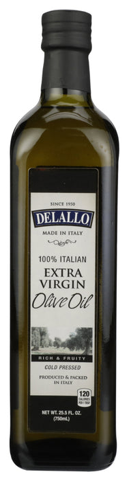 DELALLO: Extra Virgin Olive Oil, 25.5 oz - No Brand For Less 