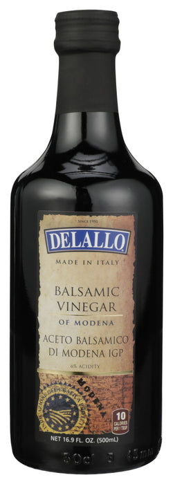 DELALLO: Vinegar Balsamic, 16.9 oz - No Brand For Less 