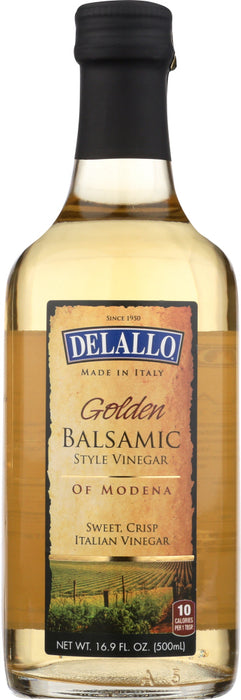 DELALLO: Vinegar Balsamic Golden, 16.9 oz - No Brand For Less 