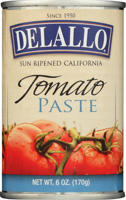 DELALLO: Tomato Paste, 6 oz - No Brand For Less 