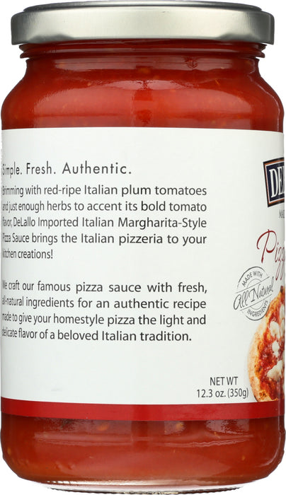 DELALLO: Pizza Sauce Imported Italian, 12.3 oz - No Brand For Less 