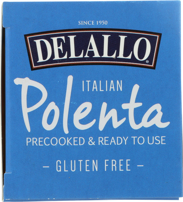 DELALLO: Polenta Tube Precooked, 17.6 oz - No Brand For Less 