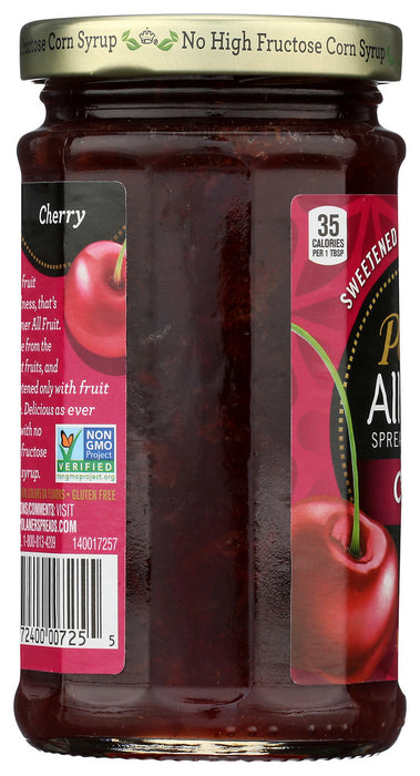 POLANER: Fruit Sprd Blk Cherry, 10 oz