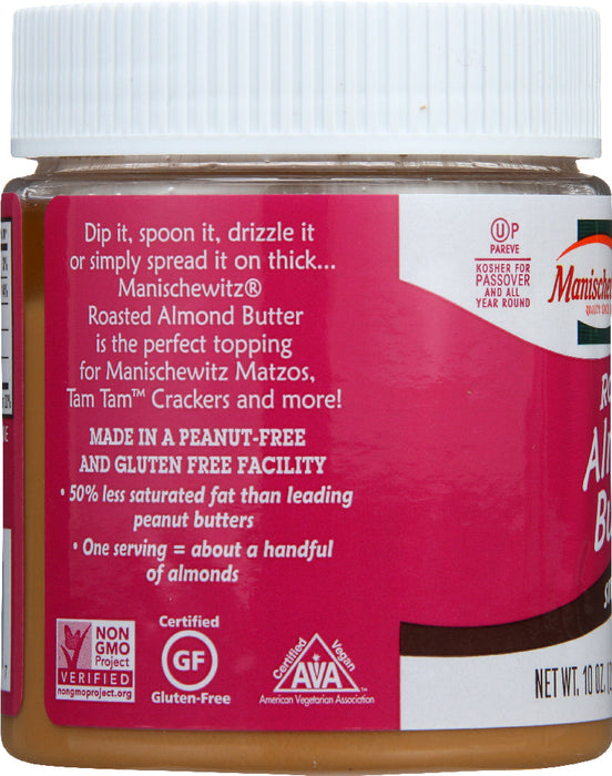 MANISCHEWITZ: Almond Butter Smooth, 10 oz