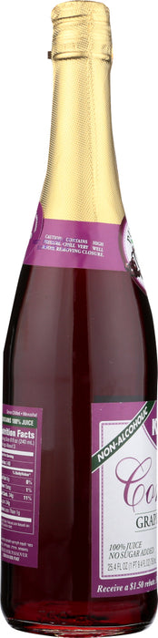 KEDEM: Sparkling Concord Grape Juice, 25.4 Oz