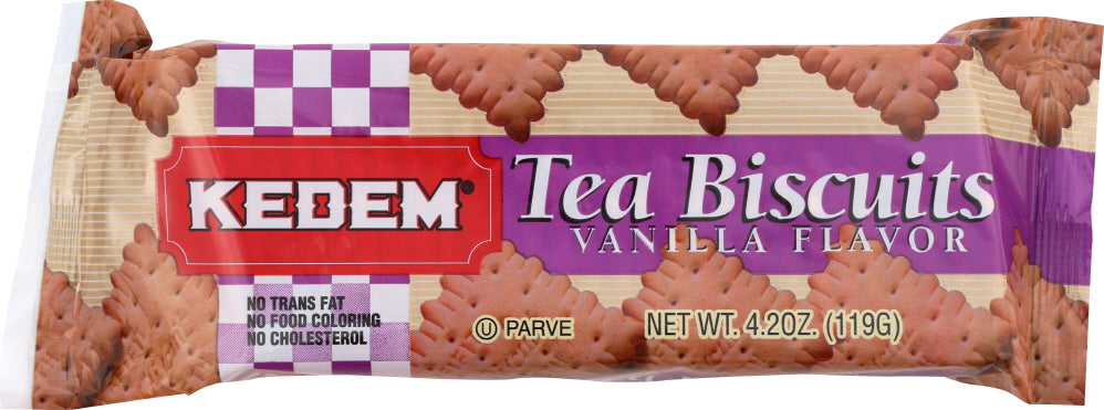 KEDEM: Tea Biscuit Vanilla, 4.2 oz