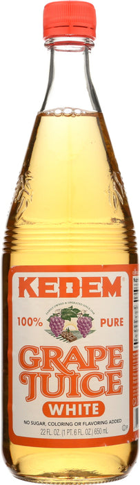 KEDEM: Juice Grape White, 22 fo