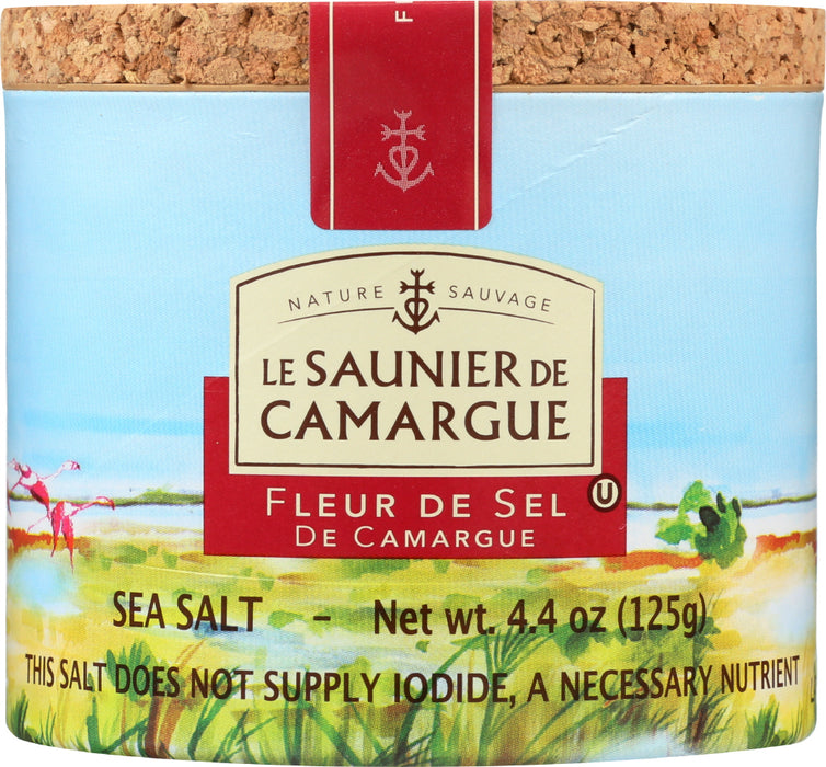 LE SAUNIER: Sea Salt Fleur De Sel, 4.4 oz