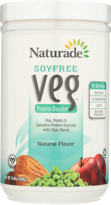 NATURADE: Protein Veg Powder Soy Free, 14.8 oz