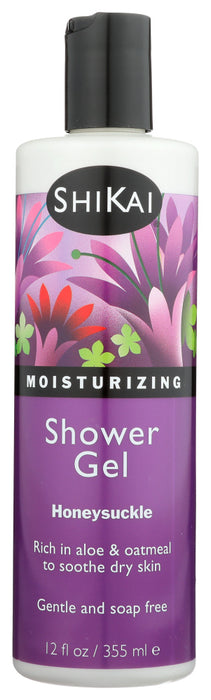 SHIKAI: Shower Gel Honeysuckle, 12 oz