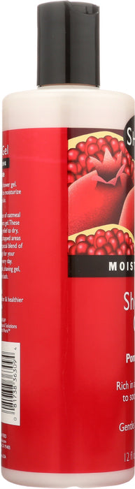 SHIKAI: Moisturizing Shower Gel Pomegranate, 12 oz