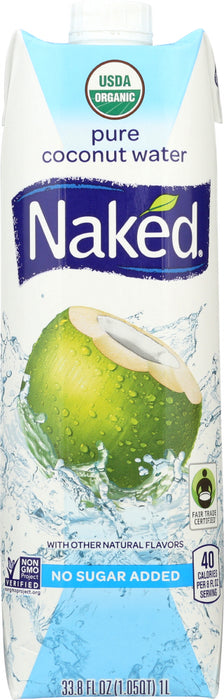 NAKED JUICE: Coconut Water Ftc Om, 1 lt