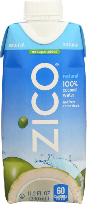 ZICO: Coconut Water 100% Natural, 11 fo