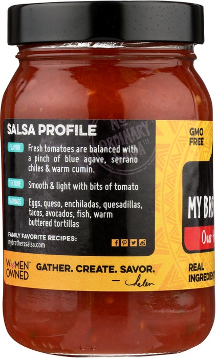 MY BROTHERS SALSA: Salsa House Hot, 16 oz