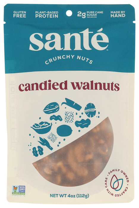 SANTE: Walnuts Cndied, 4 oz