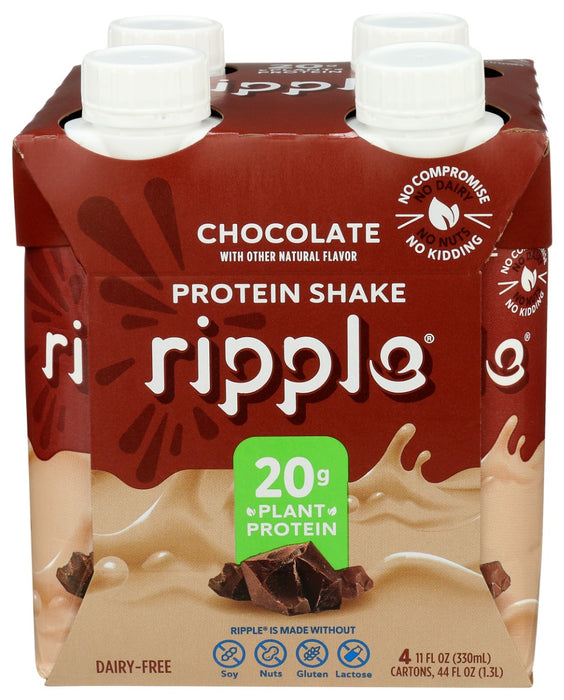 RIPPLE: Plant Prtn Rtd 4Pk Choc, 44 FO