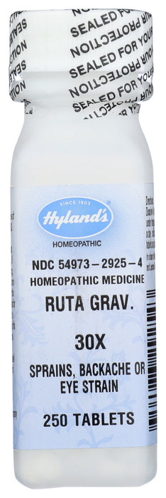 HYLAND: Ruta Grav. 30X, 250 tablets