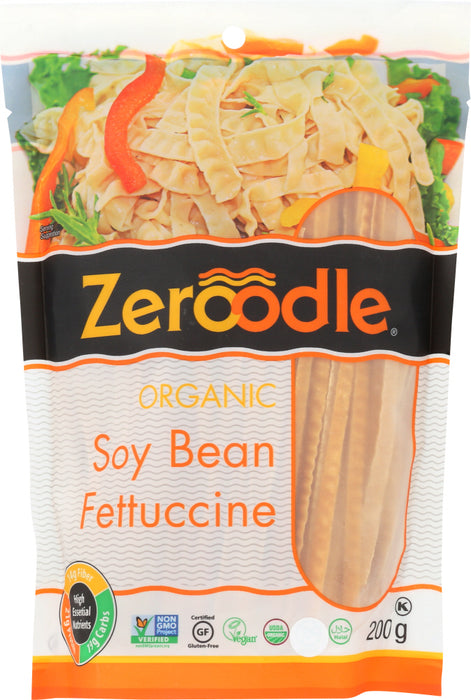 ZEROODLE: Pasta Fettuccine Soybean, 7 oz