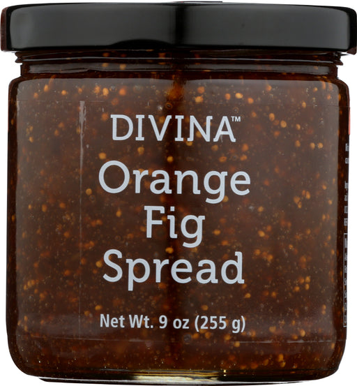 DIVINA: Orange Fig Specialty Spread, 9 oz - No Brand For Less 