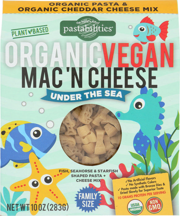 PASTABILITIES: Organic Vegan Under the Sea Mac & Cheese, 10 oz