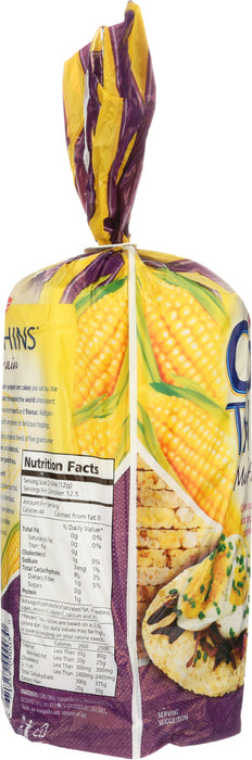 REAL FOODS: Corn Thin Multigrain, 5.3 oz