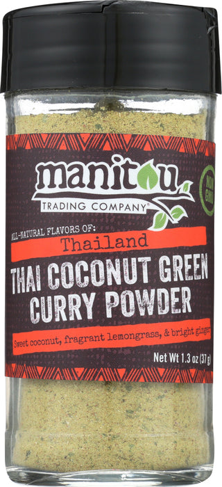 MANITOU: Thai Coconut Green Curry Powder, 1.3 oz