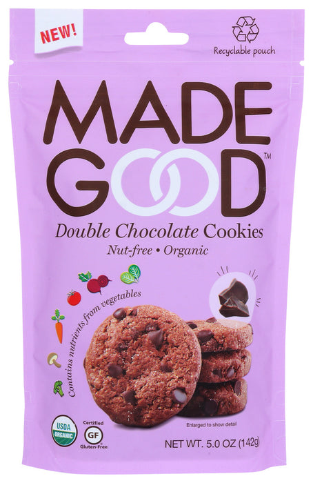 MADEGOOD: Double Chocolate Cookies, 5 oz