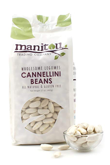 MANITOU: Beans Cannellini, 17 oz