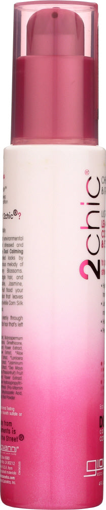 GIOVANNI COSMETICS: 2chic Ultra-Luxurious Leave-In Conditioning & Styling Elixir Cherry Blossom, 4 oz - No Brand For Less 