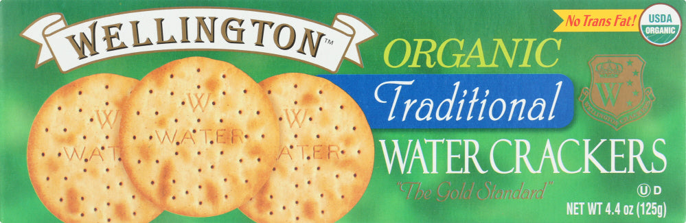 WELLINGTON: Cracker Water Original Traditional Organic, 4.4 oz