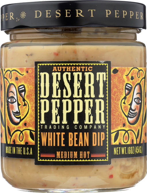 DESERT PEPPER: DIP Bean White Tuscan, 16 oz - No Brand For Less 