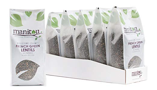 MANITOU: Lentils Green French, 18 oz