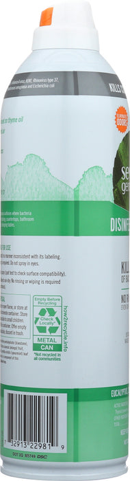 SEVENTH GENERATION: Disinfectant Spray Eucalyptus Spearmint and Thyme, 14 oz