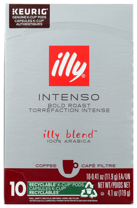 ILLY ISSIMO: Coffee Kcup Dark Roast, 10 pc