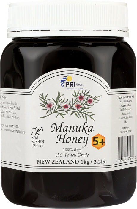 PRI: Manuka Honey Bio Active 5+, 2.2 lb