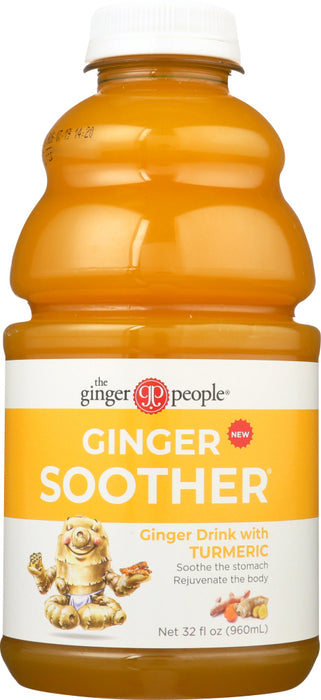 GINGER PEOPLE: Ginger Soother with Turmeric, 32 oz - No Brand For Less 