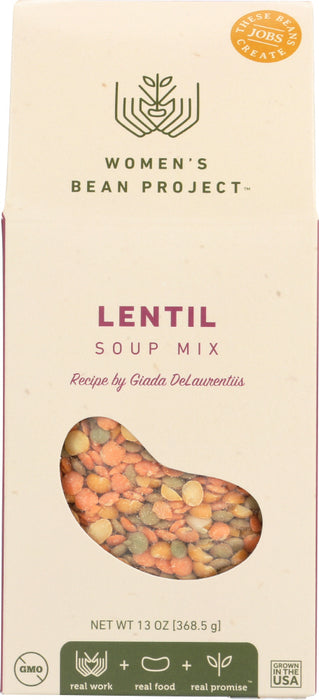 WOMENS BEAN PROJECT: Lentil Soup Mix, 13 oz