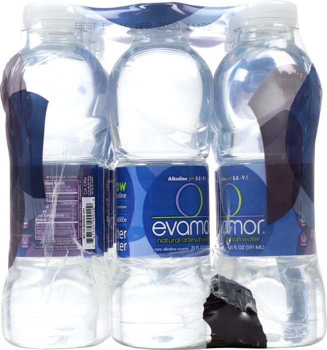 EVAMOR: Water Artesian 12 pk, 240 fo - No Brand For Less 