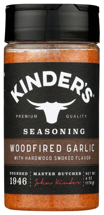 KINDERS: Woodfired Garlic Rub, 6 oz