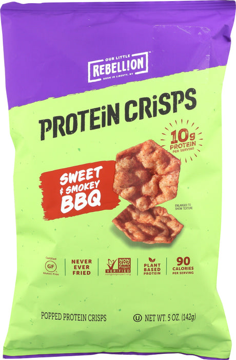 PROTEIN CRISP: Protein Crisps Barbecue, 5 oz