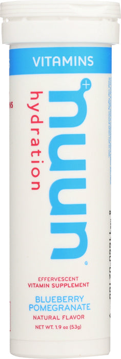 NUUN: Drink Tab Blueberry Pomegranate, 12 tb