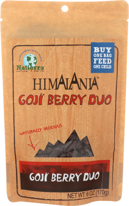 NATIERRA: Dark Chocolate Goji Berries Duo, 6 oz