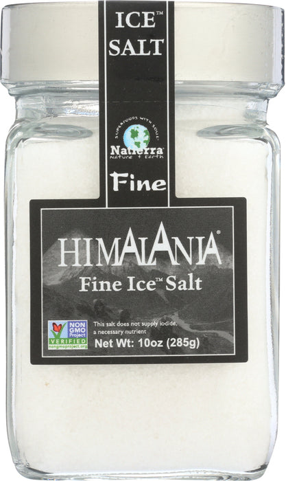 NATIERRA: Fine Ice Salt in Glass Jar, 10 oz