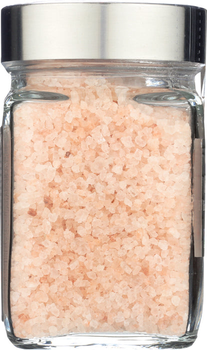 NATIERRA: Coarse InkaSalt Glass Jar, 9 oz