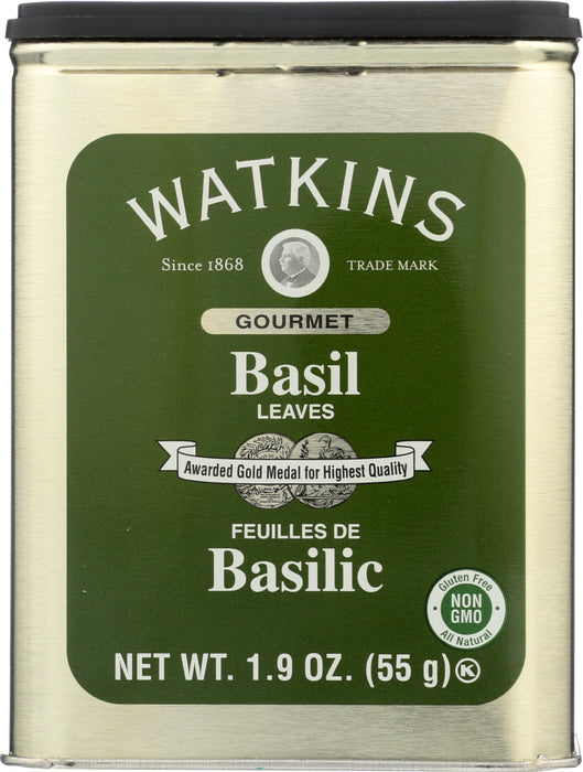 WATKINS: Spice Basil Leaves, 1.9 oz