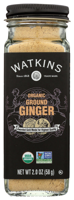 WATKINS: Organic Ginger Ground, 2 oz