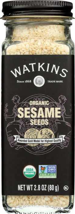 WATKINS: Organic Sesame Seeds, 2.8 oz